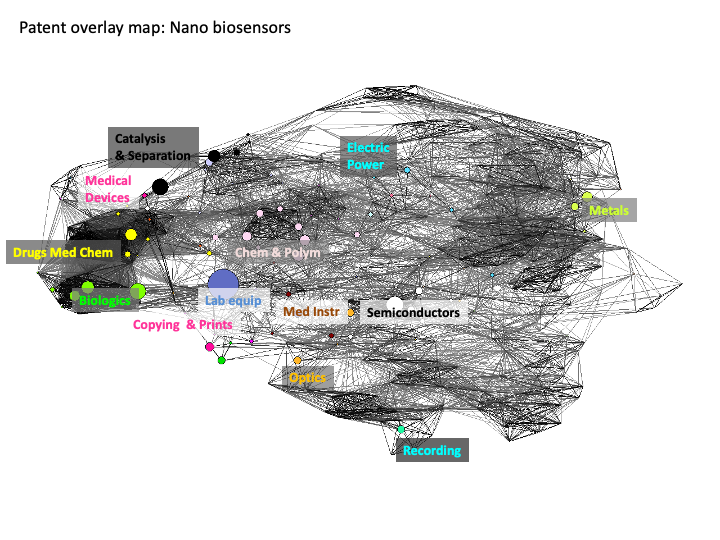 Nano Biosensors on the Overlap Map